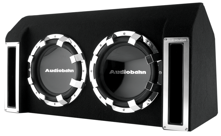 Audiobahn ABB102J Twin Slot Ported Bass Enclosure