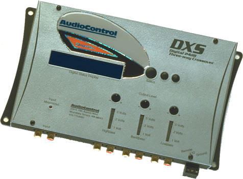 AudioControl DXS 24dB/Octave 3-Way Digital Crossover
