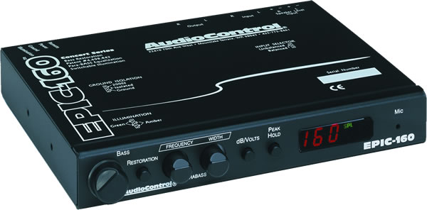 AudioControl EPIC 160 In-Dash Car Audio Bass Maximizer
