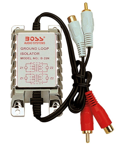 Boss Audio Systems B25N Ground Loop Isolator - Click Image to Close