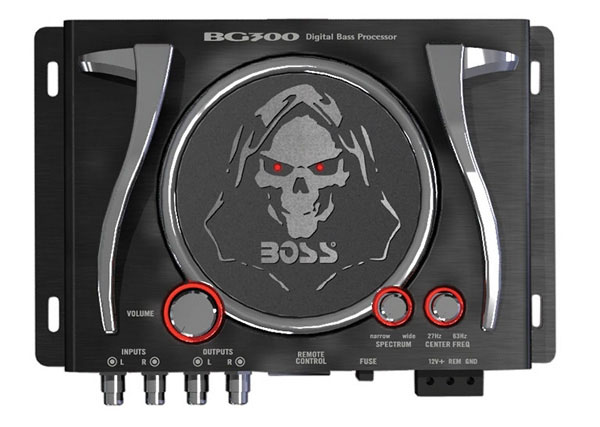 Boss Audio Systems BG300 Bass Generator with Controller - Click Image to Close