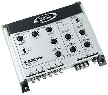 Boss Audio Systems BX35 3-Way Electronic Crossover