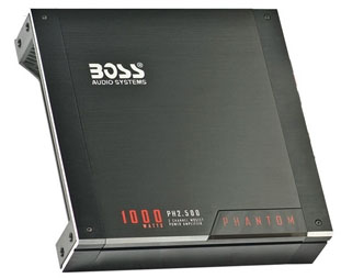 Boss Audio PH2.500 Bridgeable 1000W Amplifier
