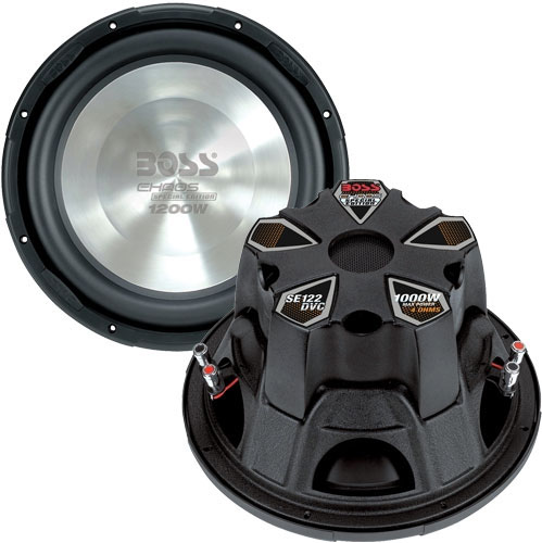 Boss Audio SE122D 12" 1000W Dual Voice Subwoofer