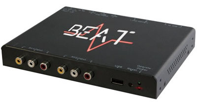 Beat DVB200 DVB-T Freeview Tuner With Ariels