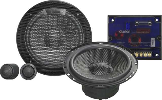 Clarion SRP1721S 2 Way Component Speaker System