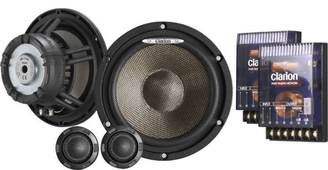 Clarion SRU1720S Ultra Series 2 Way Component Speaker System - Click Image to Close