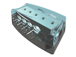 Connection by Audison BDB-51 5-position Distributor Block