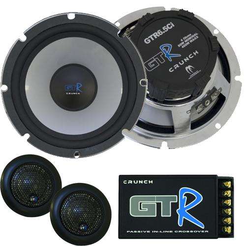 Crunch GTR-6.5Ci 2 Way 400W Component Speaker System - Click Image to Close