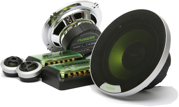 Fusion EN-CM650 2 Way Component Speaker System
