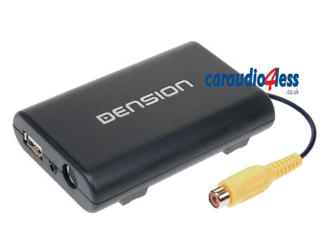 Dension Gateway 300 iPod Connection with Aux Input & USB Input - Click Image to Close