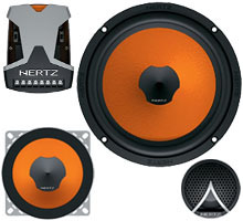 Hertz ESK163L.3 3 way Component Speaker System