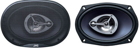 JVC CS-V6935 3 Way Coaxial Speaker System - Click Image to Close