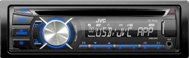 JVC KD-R442 CD/MP3 Receiver with USB Input