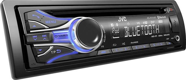 JVC KD-R731BT CD/MP3/USB/iPod Receiver With Bluetooth Built In