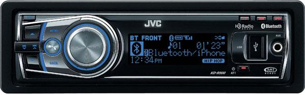 JVC KD-R901 CD/MP3/WMA Receiver with USB & Bluetooth