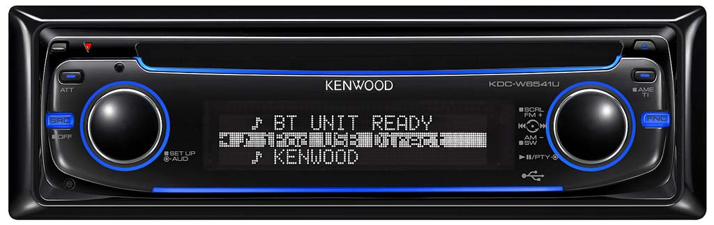 Kenwood KDC-W6541U CD/MP3/WMA Receiver with USB Input - Click Image to Close