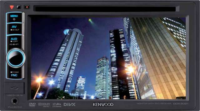 Kenwood DDX-3021 Touch Screen DVD/CD Monitor With iPod Control