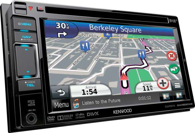 Kenwood DNX-5230DAB Double Din DVD/USB/iPod Recevier With Navi - Click Image to Close