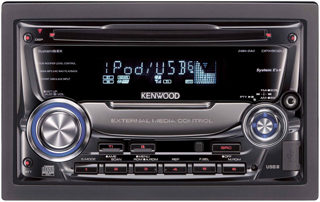 Kenwood DPX502U DOUBLE DIN CD/MP3/USB - Click Image to Close
