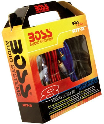 Boss Audio Systems Kit2 8 Gauge Wiring Kit