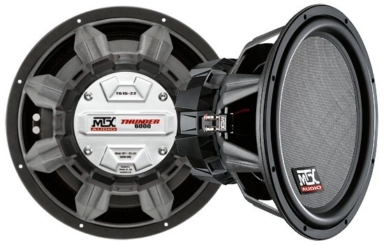 MTX T615-44 15" Thunder Series 1500W Subwoofer - Click Image to Close