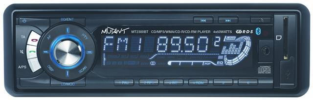 Mutant MT2300BT CD/MP3/USB/SD With Bluetooth Connectivity - Click Image to Close