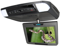 CKO NESA-NSC-909 9" Wide Screen Roof Mount Monitor with DVD - Click Image to Close