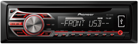 Pioneer DEH-1500UB CD/MP3/WMA/AUX Receiver With USB Input