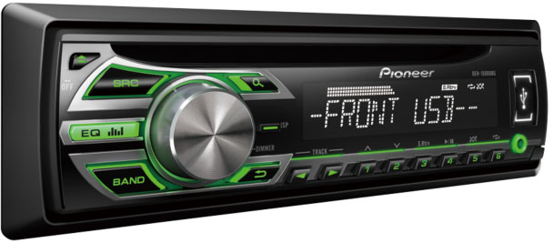 Pioneer DEH-1500UBG CD/MP3/WMA/AUX Receiver With USB Input