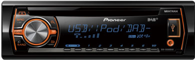 Pioneer DEH-X6500DAB CD/MP3/USB/SD Receiver with DAB