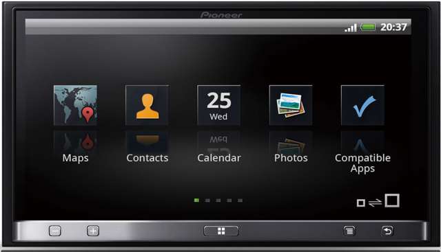 Pioneer SPH-DA100 AppRadio Multi-Touch Screen With Bluetooth - Click Image to Close