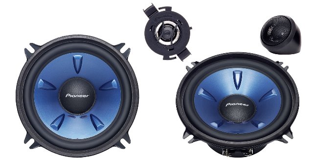 Pioneer TS-H1303 13CM Custom Fit Component Speaker System