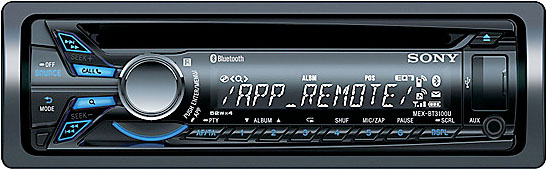 Sony MEX-BT3100U CD/MP3/USB Receiver With Bluetooth Connectivity