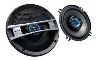 Sony XS-F1326E 2 Way Coaxial Speaker System - Click Image to Close