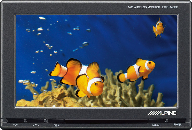 Alpine TME-M680 5.8" Wide Screen Monitor