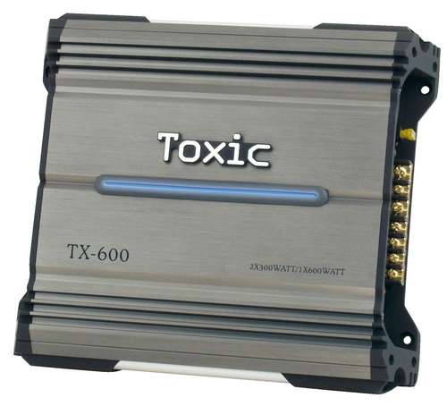 Toxic TX-600 2 Channel 600W Amplifier