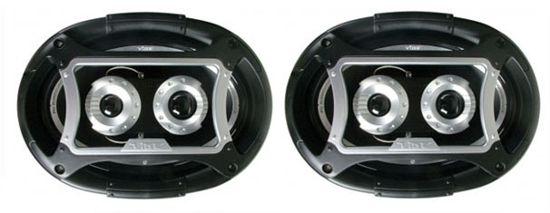 Vibe Slick 69.3 3 Way Coaxial Speaker System