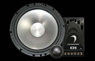 Diamond Audio D161.5 100W 2 Way Component Speaker System - Click Image to Close