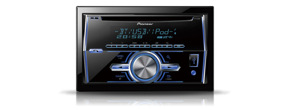 Pioneer FH-X700BT Double Din Receiver with USB & Bluetooth - Click Image to Close