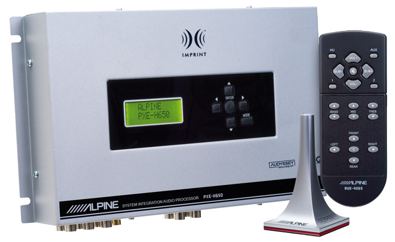 Alpine PXE-H650 System Intergration Audio Processor