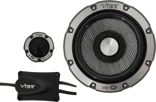 Vibe LiteAir 5 2 Way Shallow Mount Component Speakers - Click Image to Close
