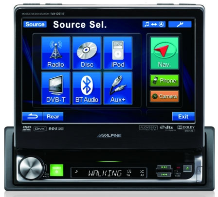Alpine IVA-D511R 7" Touch Screen CD/MP3/DVD/USB Receiver