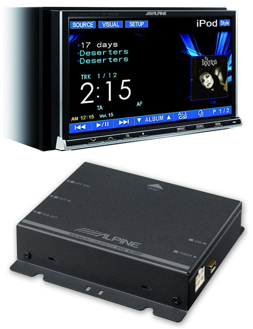 Alpine IVA-W505R & NVE-M300P Navigation Package