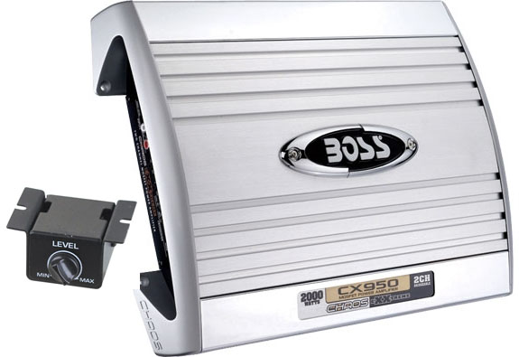 Boss Audio CX950 2 Channel 2000W Amplifier