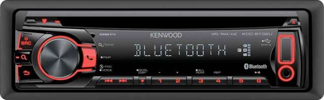 Kenwood KDC-BT32U CD/MP3 Receiver With USB Input
