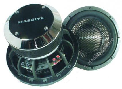 Massive Audio DMX15 15" 3000W Dual Voice Coil Subwoofer