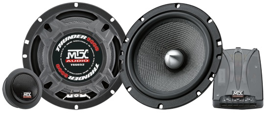 MTX T6S652 Thunder 2 Way Component Speaker System